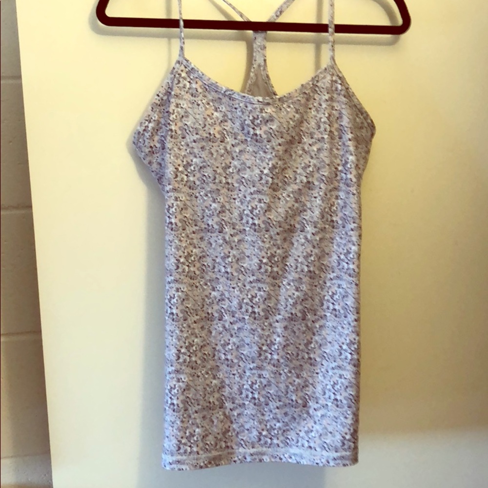 Lululemon Floral Power Y Tank